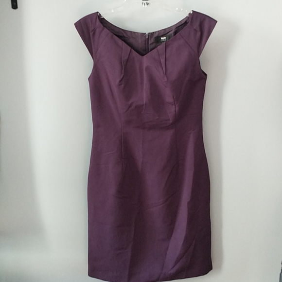 Cap sleeved sheath dress - Picture 1 of 4